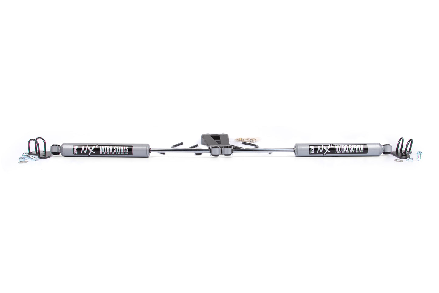 BDS Suspension Dual Steering Stabilizer Kit w/ NX2 Shocks | Jeep Grand Cherokee WJ (99-04)