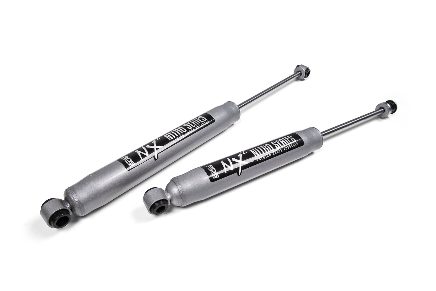 BDS Suspension Dual Steering Stabilizer Kit w/ NX2 Shocks | Chevy Silverado & GMC Sierra 2500HD (01-10) & SUV 2500 (01-06) 4WD - Trucks R Us