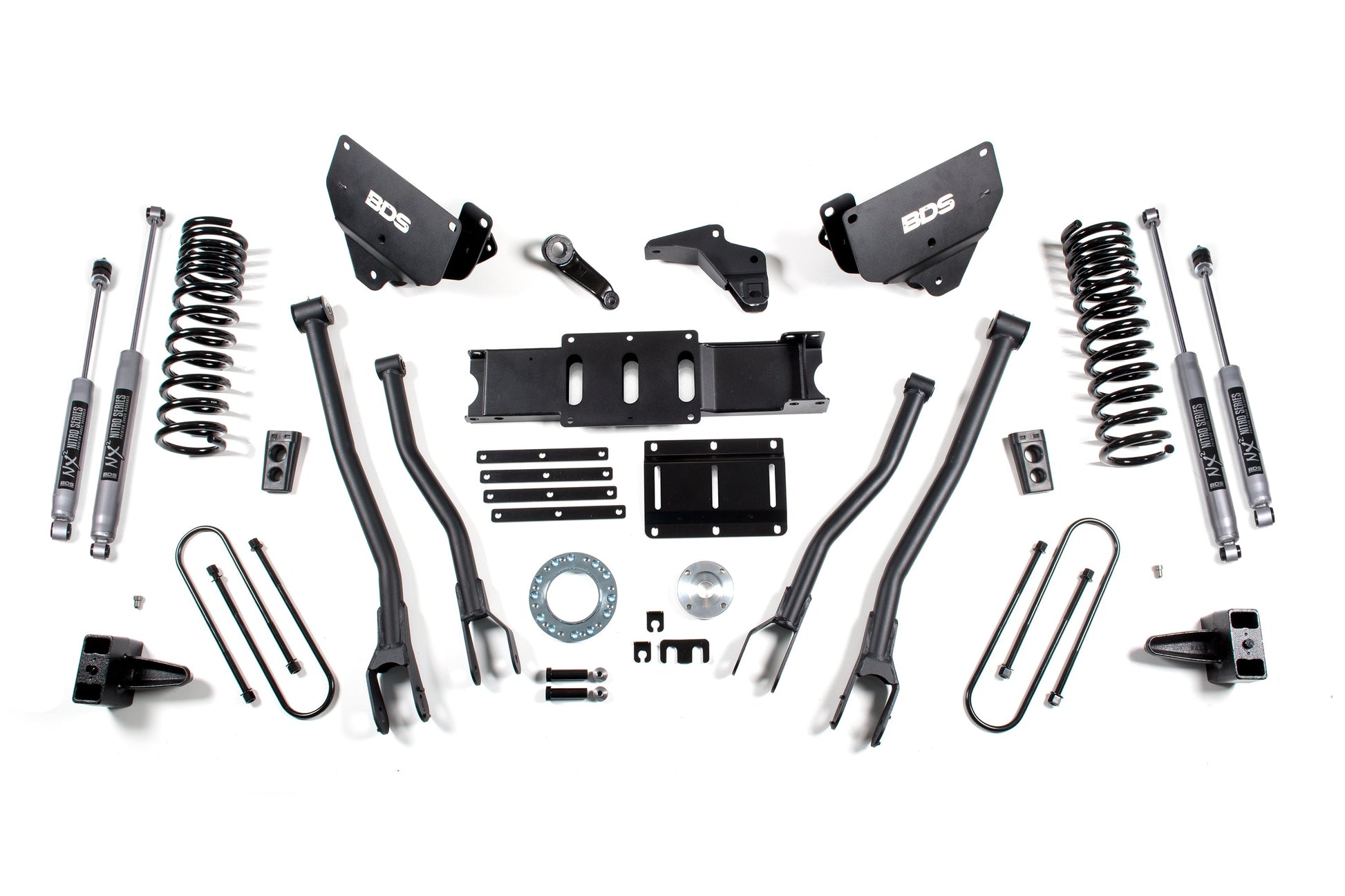BDS Suspension 6 Inch Lift Kit w/ 4-Link | Ram 3500 (13-18) 4WD | Diesel - Trucks R Us