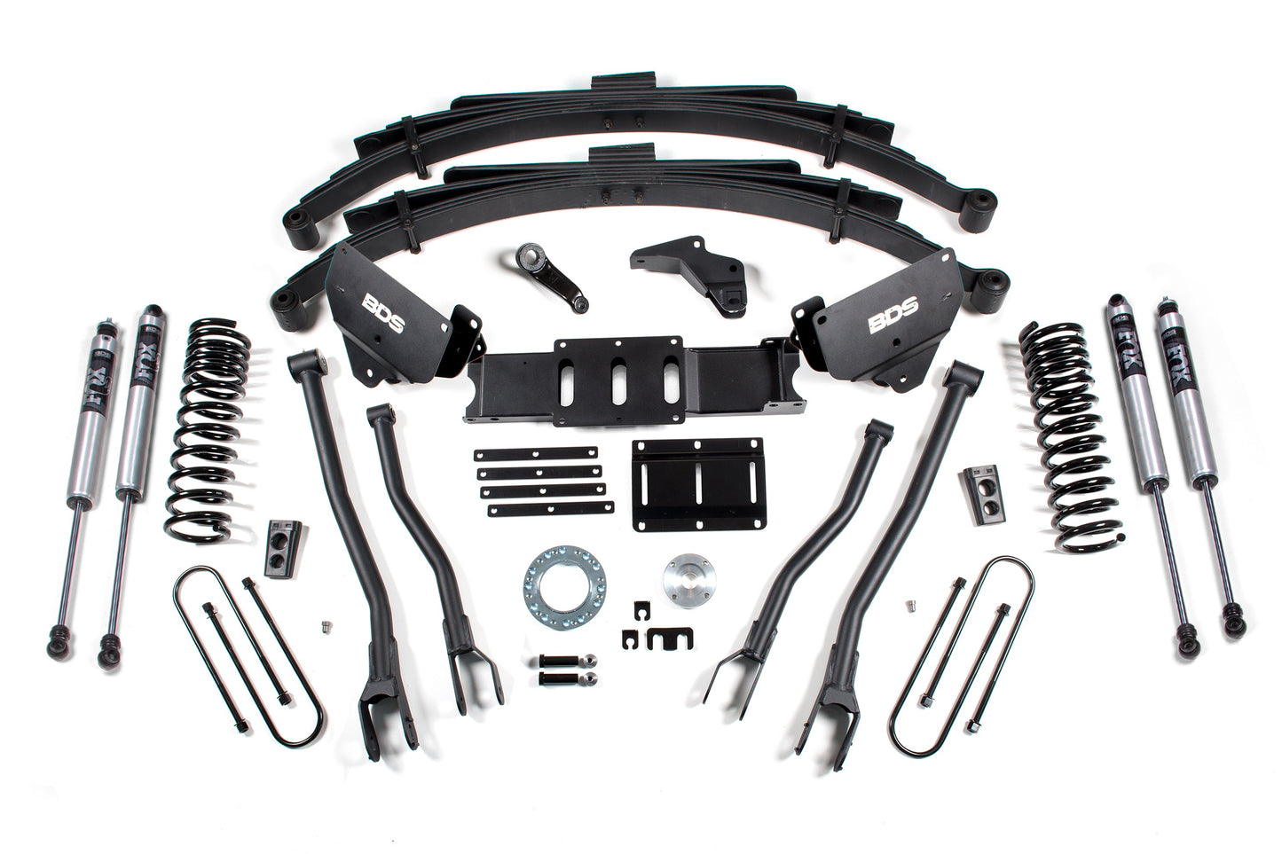 BDS Suspension 5.5 Inch Lift Kit w/ 4-Link | Ram 3500 (13-18) 4WD | Gas