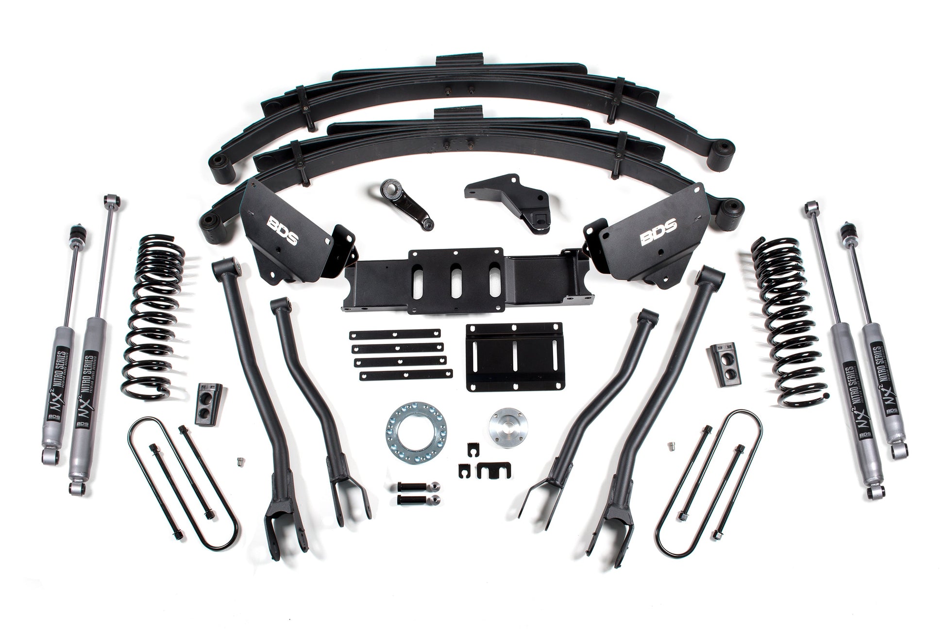 BDS Suspension 5.5 Inch Lift Kit w/ 4-Link | Ram 3500 (13-18) 4WD | Gas - Trucks R Us