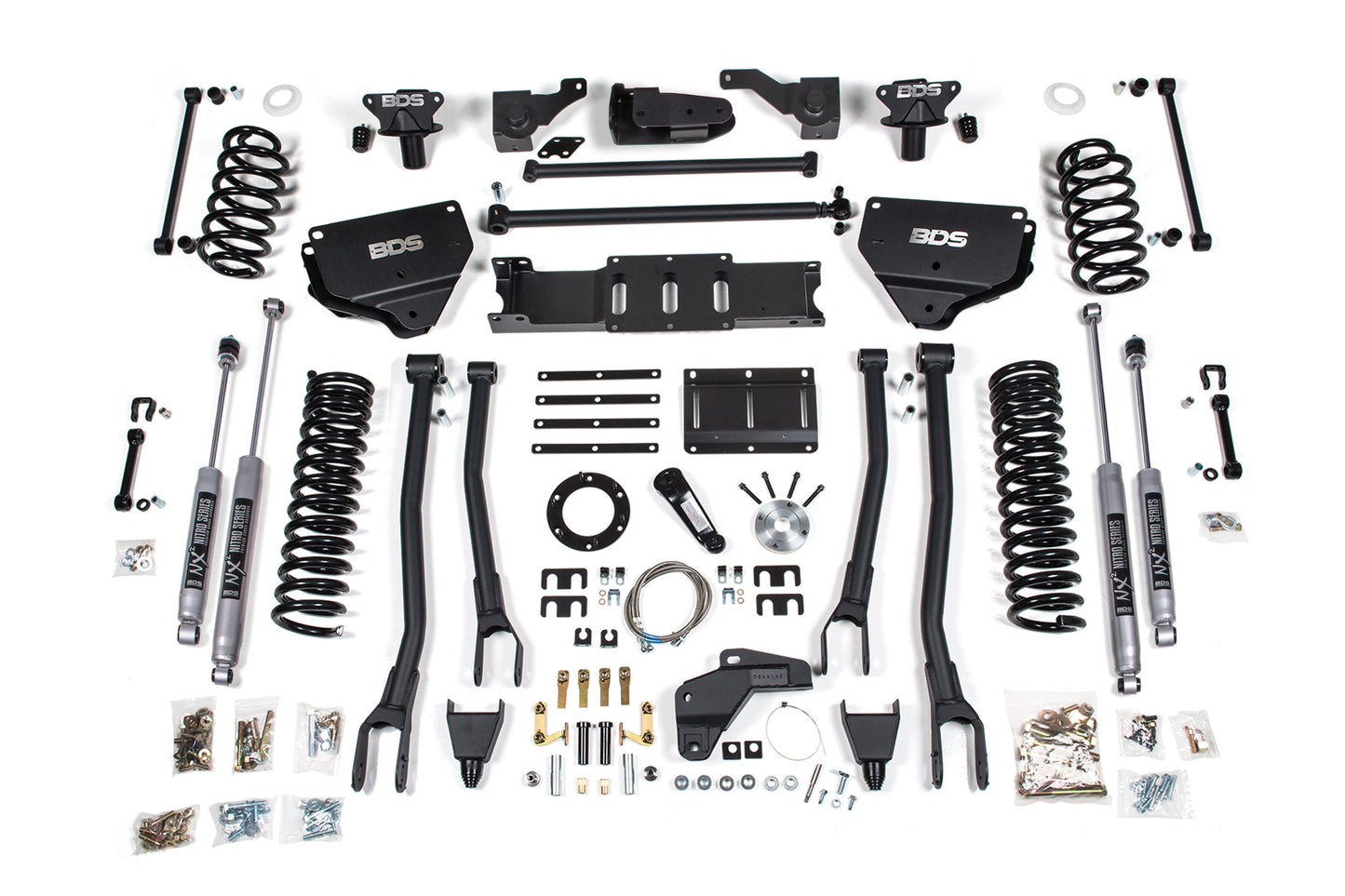 BDS Suspension 8 Inch Lift Kit w/ 4-Link | Ram 2500 (14-18) 4WD | Diesel - Trucks R Us