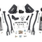 BDS Suspension 4 Inch Lift Kit w/ 4-Link | Ram 2500 w/ Rear Air Ride (14-18) 4WD | Gas - Trucks R Us