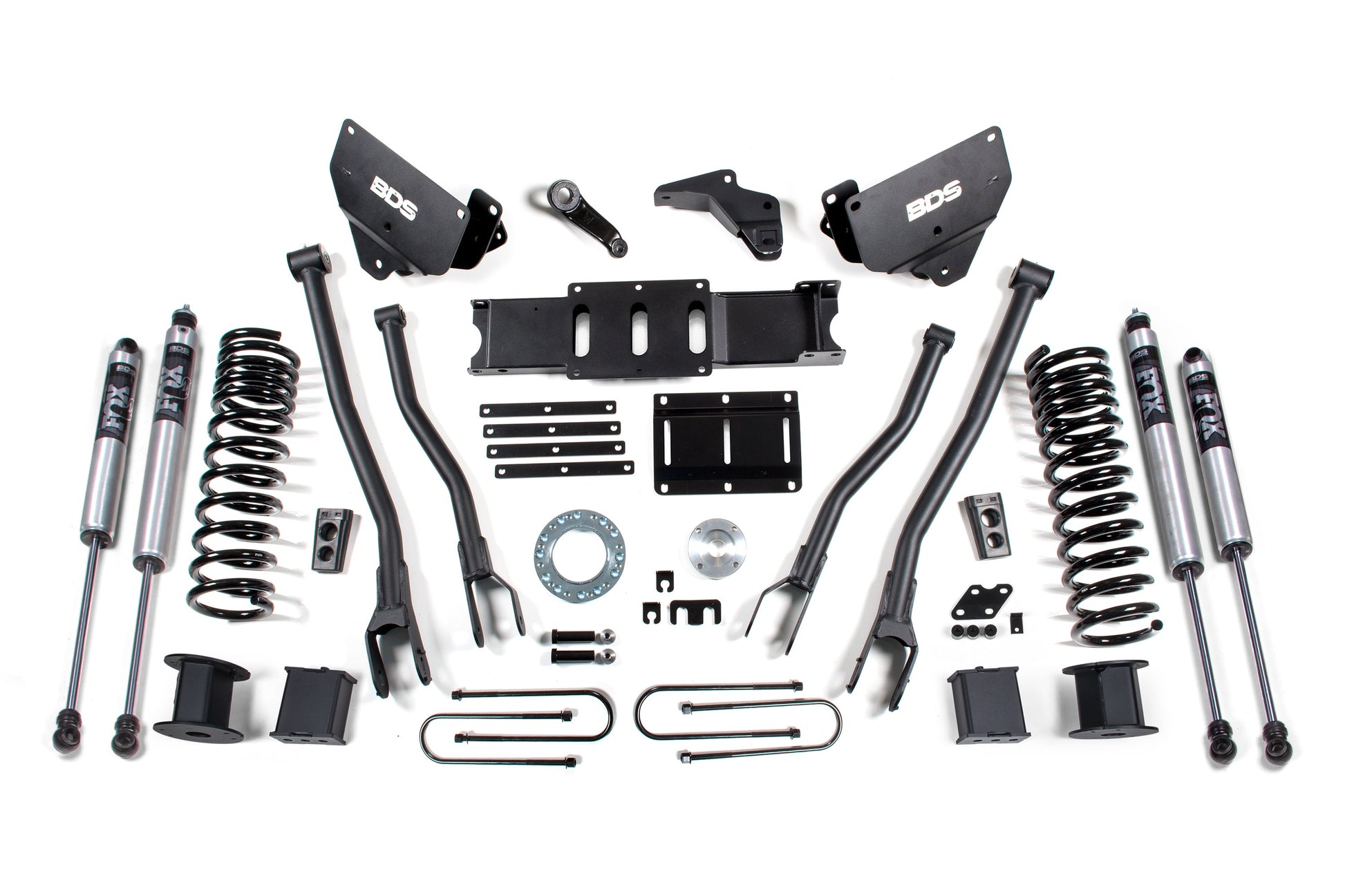 BDS Suspension 6 Inch Lift Kit w/ 4-Link | Ram 3500 w/ Rear Air Ride (13-18) 4WD | Diesel - Trucks R Us