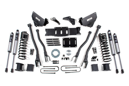 BDS Suspension 6 Inch Lift Kit w/ 4-Link | Ram 3500 w/ Rear Air Ride (13-18) 4WD | Diesel - Trucks R Us