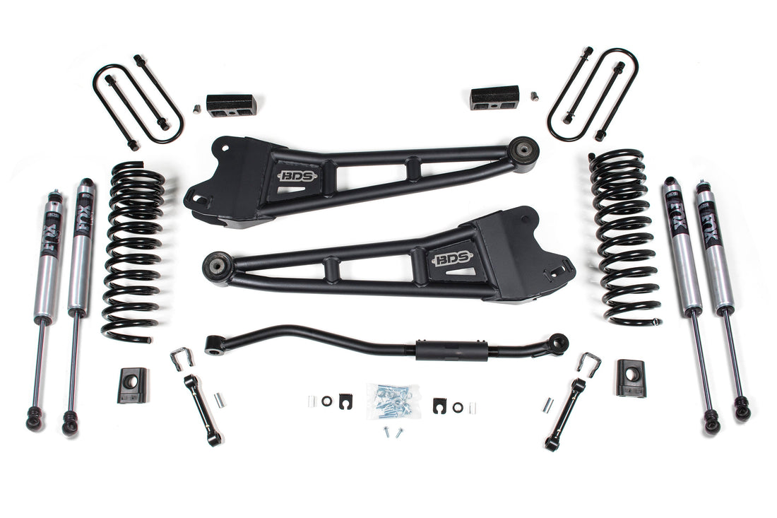BDS Suspension 3 Inch Lift Kit w/ Radius Arm | Ram 3500 (19-24) 4WD | Diesel