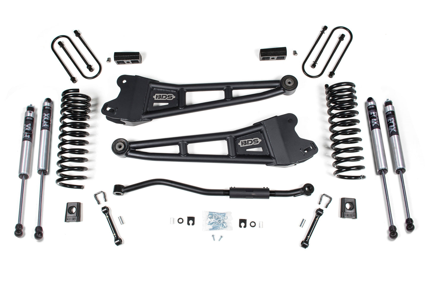 BDS Suspension 3 Inch Lift Kit w/ Radius Arm | Ram 3500 (19-24) 4WD | Diesel