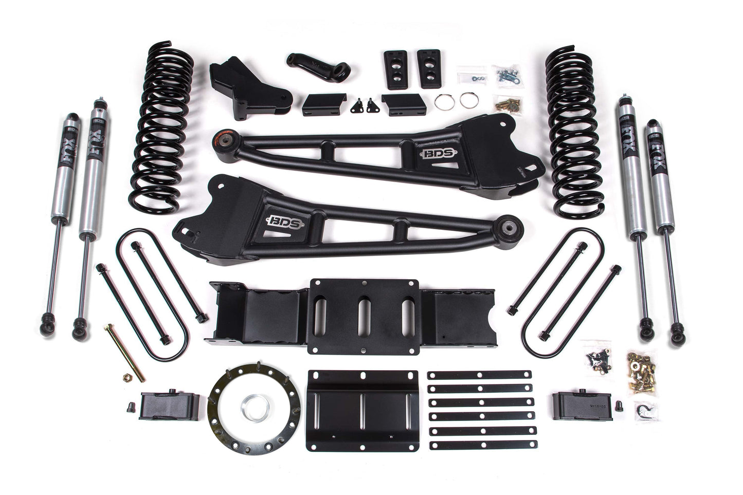 BDS Suspension 4 Inch Lift Kit w/ Radius Arm | Ram 3500 (19-24) 4WD | Gas