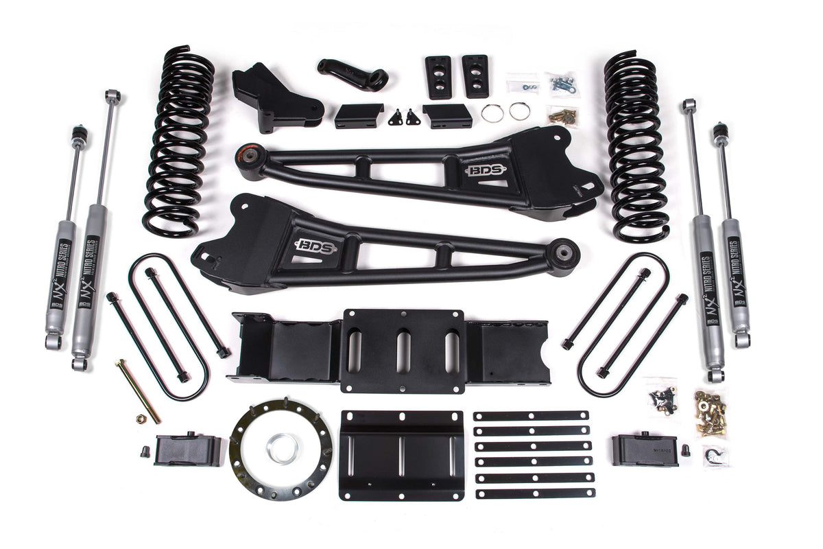 BDS Suspension 4 Inch Lift Kit w/ Radius Arm | Ram 3500 (19-24) 4WD | Gas - Trucks R Us