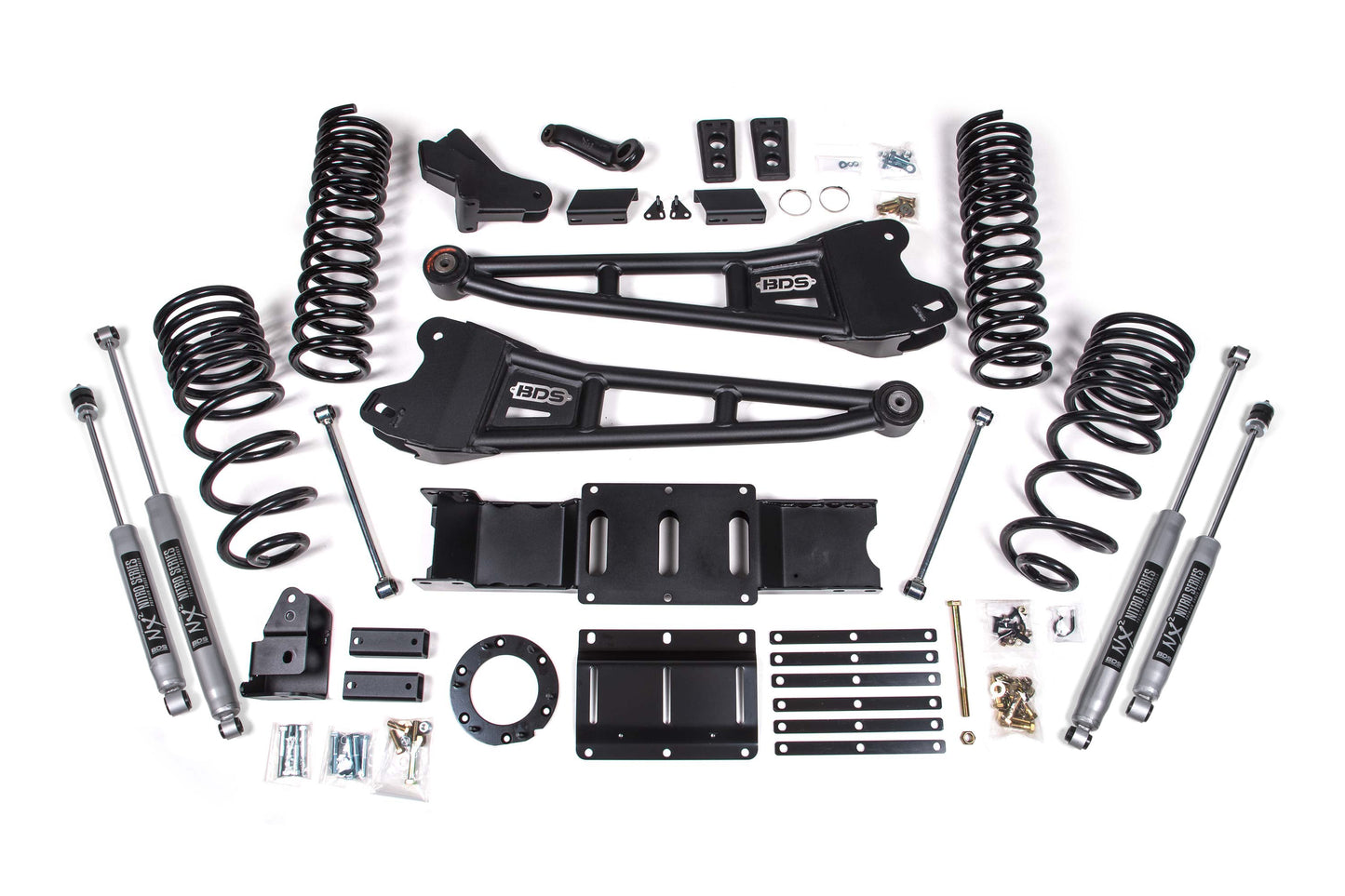 BDS Suspension 4 Inch Lift Kit w/ Radius Arm | Ram 2500 (19-24) 4WD | Diesel - Trucks R Us