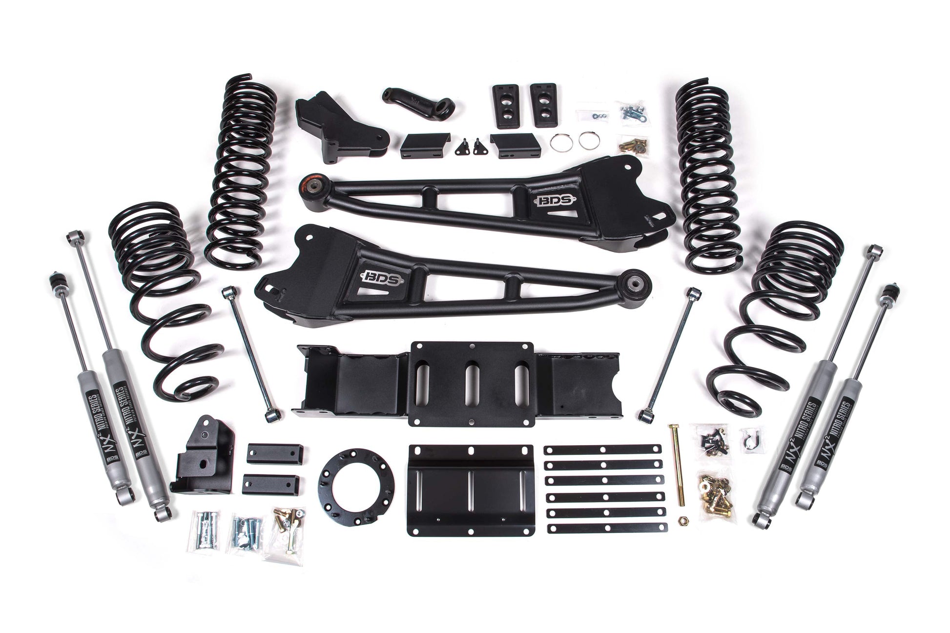 BDS Suspension 4 Inch Lift Kit w/ Radius Arm | Ram 2500 (19-24) 4WD | Diesel - Trucks R Us