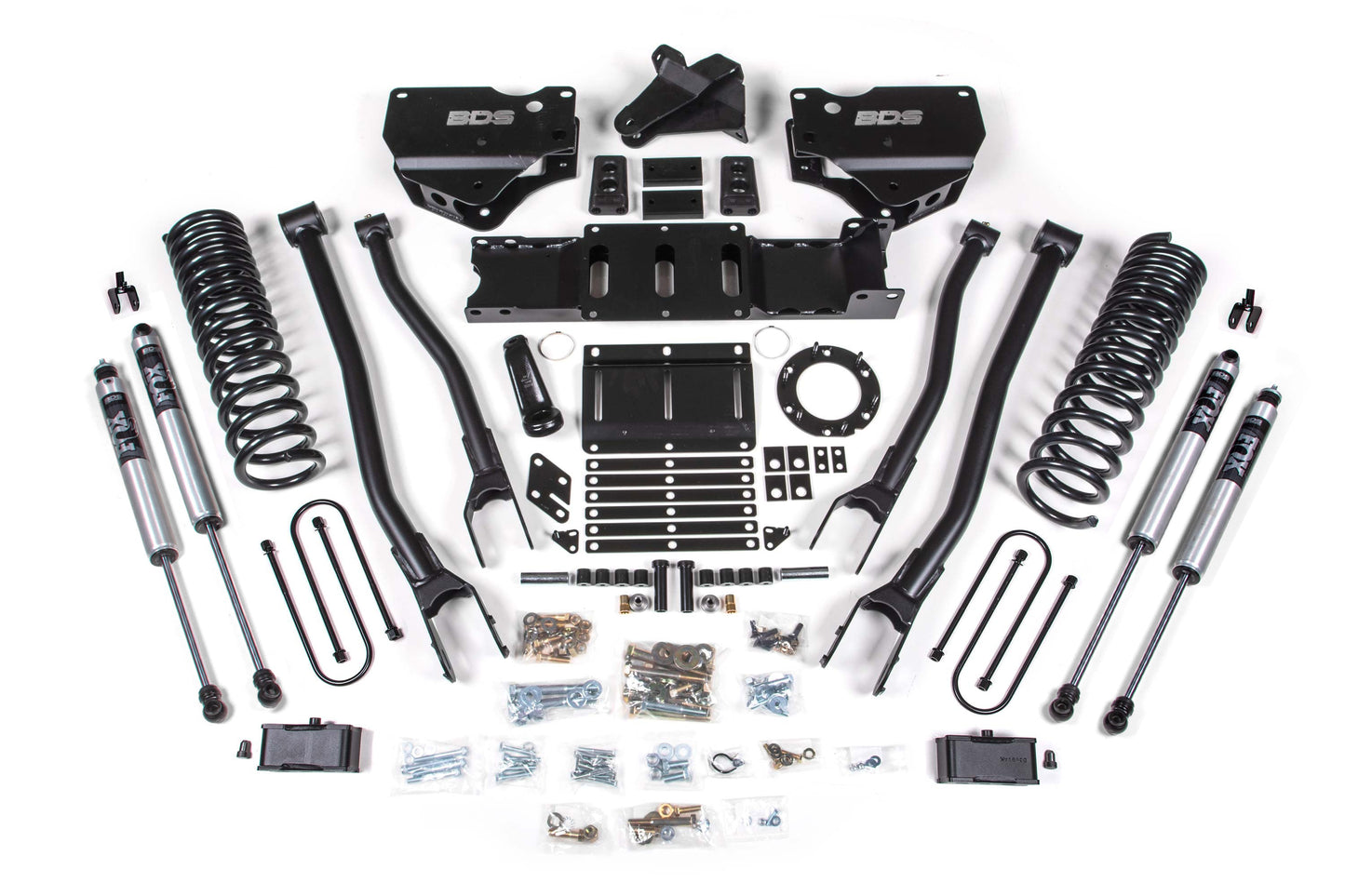 BDS Suspension 4 Inch Lift Kit w/ 4-Link | Ram 3500 (19-24) 4WD | Diesel