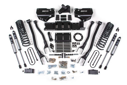 BDS Suspension 4 Inch Lift Kit w/ 4-Link | Ram 3500 (19-24) 4WD | Diesel - Trucks R Us