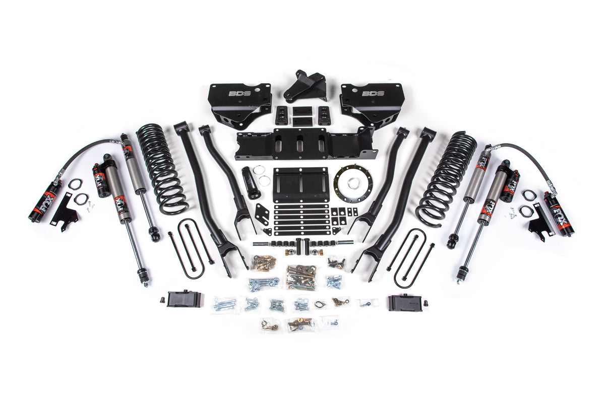 BDS Suspension 4 Inch Lift Kit w/ 4-Link | Ram 3500 (19-24) 4WD | Diesel - Trucks R Us