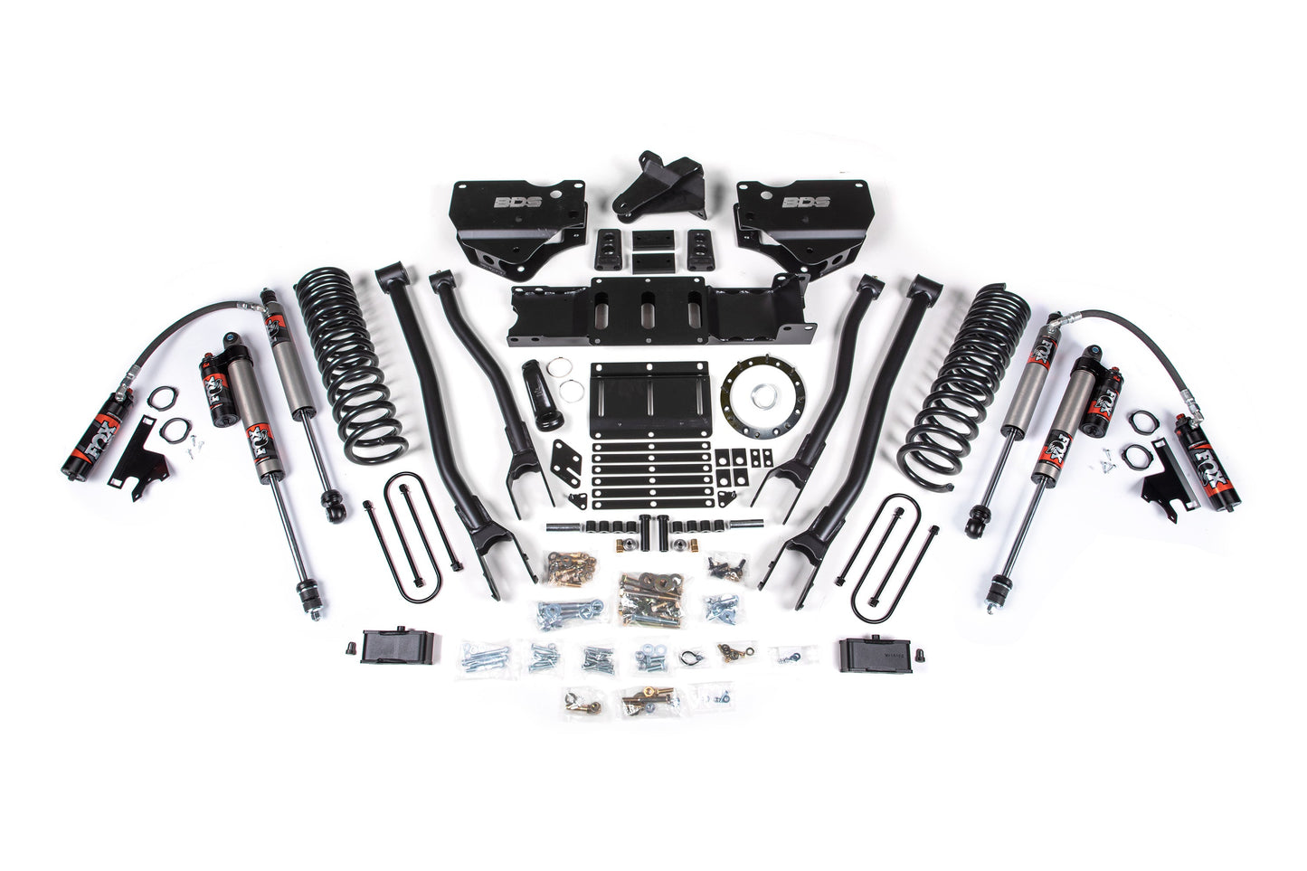 BDS Suspension 4 Inch Lift Kit w/ 4-Link | Ram 3500 (19-24) 4WD | Diesel