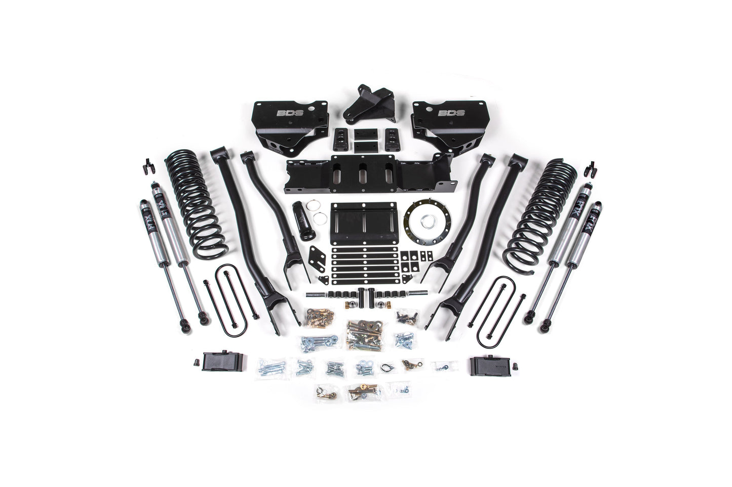 BDS Suspension 4 Inch Lift Kit w/ 4-Link | Ram 3500 (19-24) 4WD | Diesel
