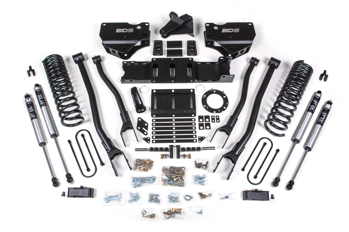 BDS Suspension 4 Inch Lift Kit w/ 4-Link | Ram 3500 (19-24) 4WD | Diesel