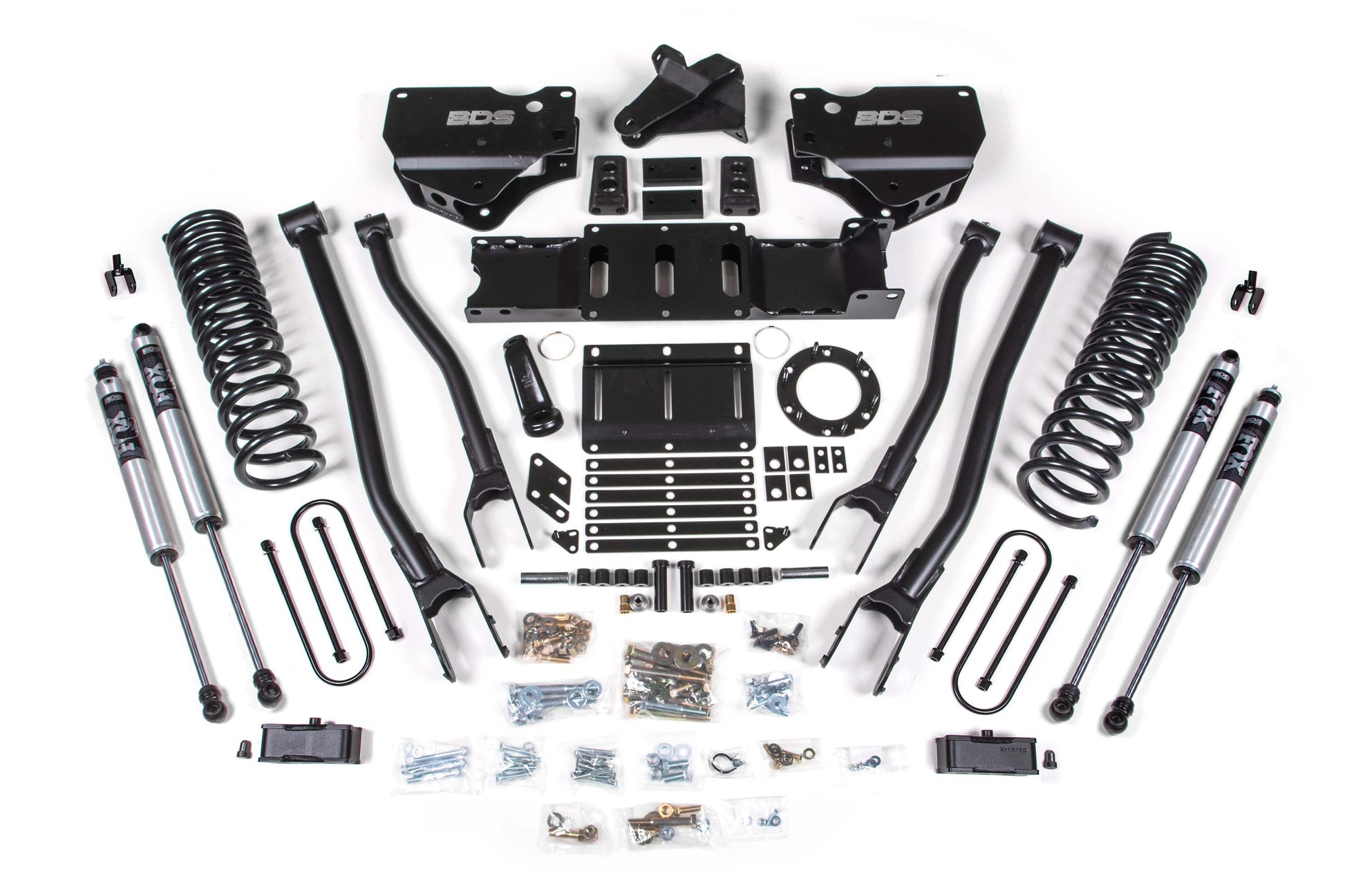BDS Suspension 4 Inch Lift Kit w/ 4-Link | Ram 3500 (19-24) 4WD | Diesel - Trucks R Us