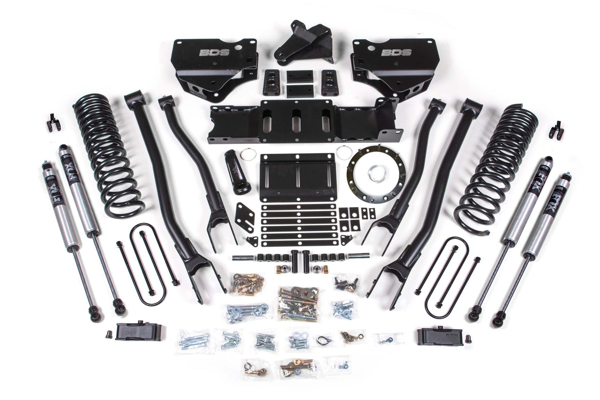 BDS Suspension 4 Inch Lift Kit w/ 4-Link | Ram 3500 (19-24) 4WD | Diesel - Trucks R Us