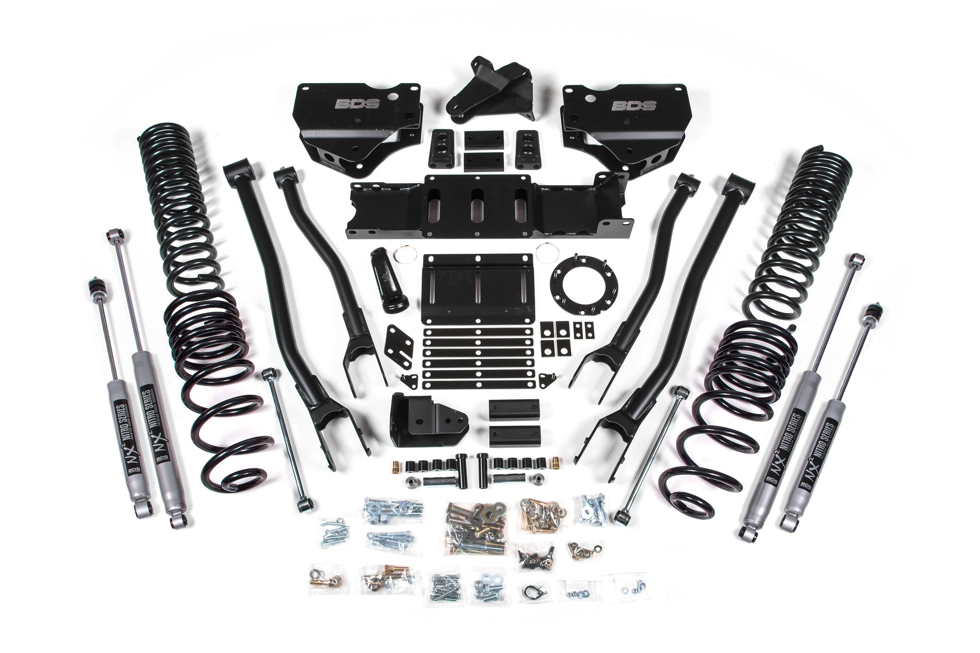 BDS Suspension 4 Inch Lift Kit w/ 4-Link | Ram 2500 (19-25) 4WD | Gas - Trucks R Us
