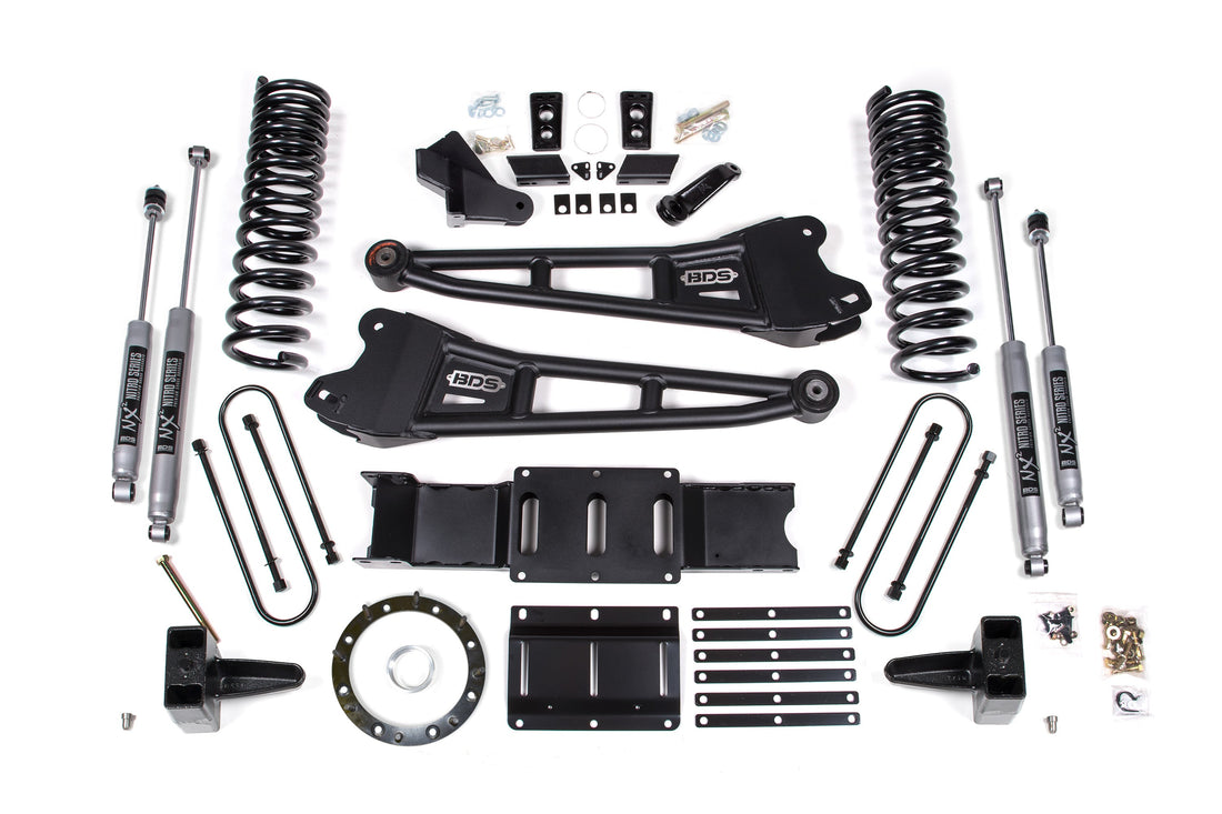 BDS Suspension 6 Inch Lift Kit w/ Radius Arm | Ram 3500 (19-24) 4WD | Diesel