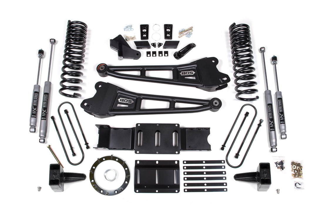 BDS Suspension 6 Inch Lift Kit w/ Radius Arm | Ram 3500 (19-24) 4WD | Diesel
