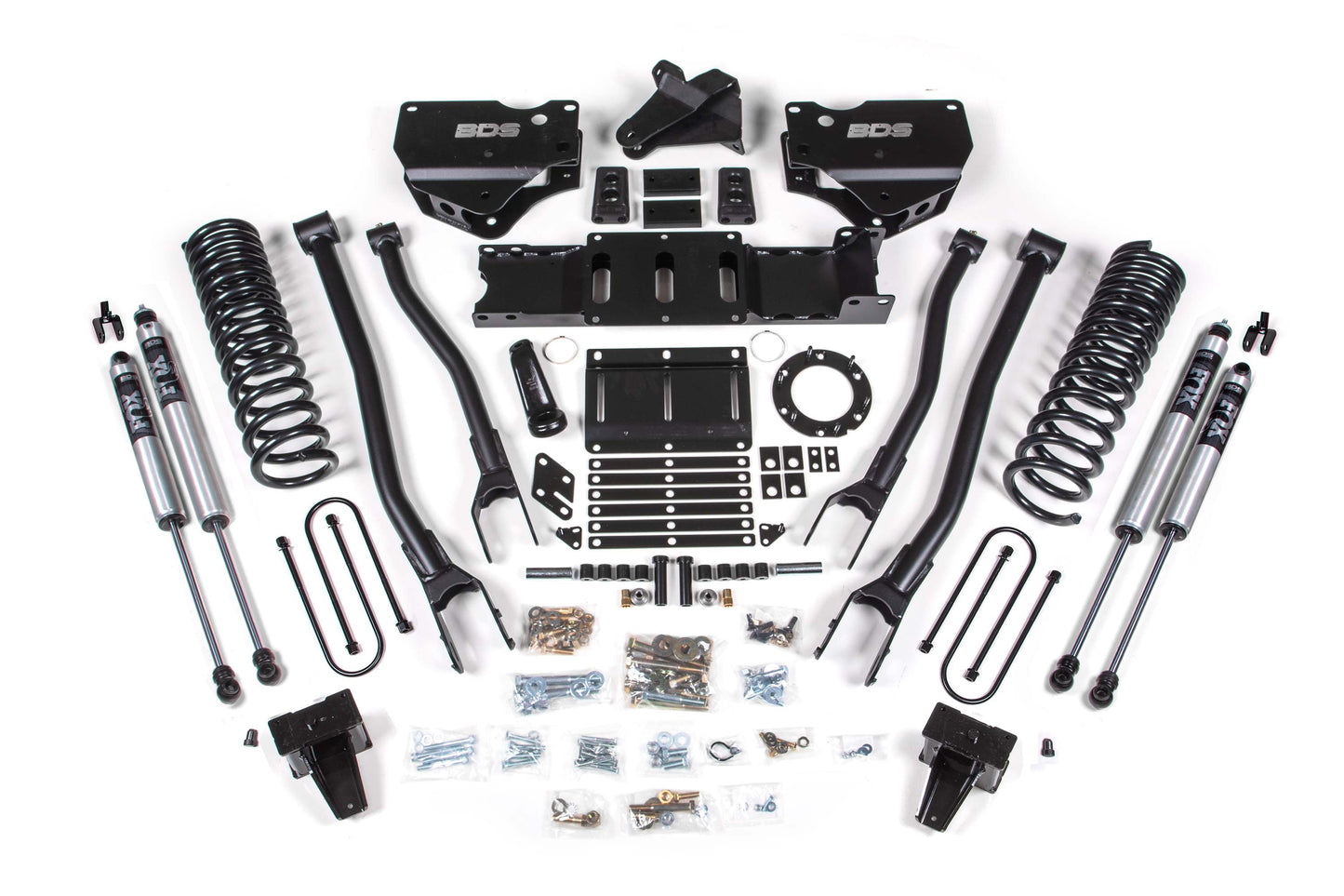 BDS Suspension 6 Inch Lift Kit w/ 4-Link | Ram 3500 (19-24) 4WD | Diesel