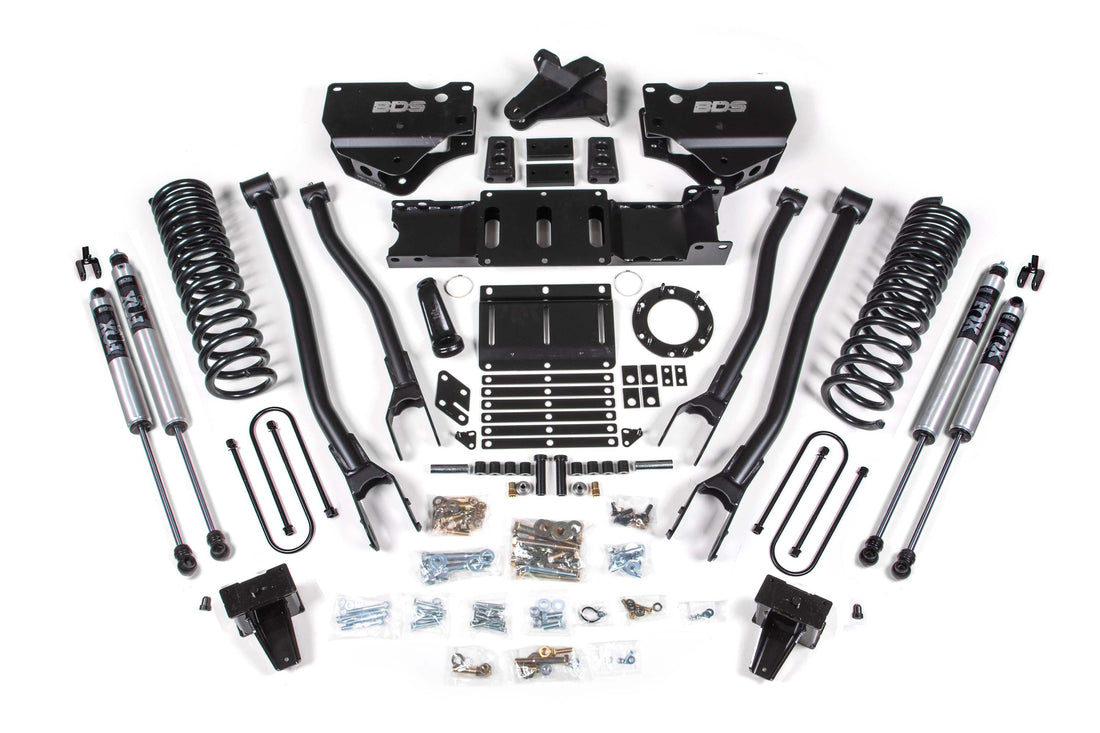 BDS Suspension 5.5 Inch Lift Kit w/ 4-Link | Ram 3500 (19-24) 4WD | Gas