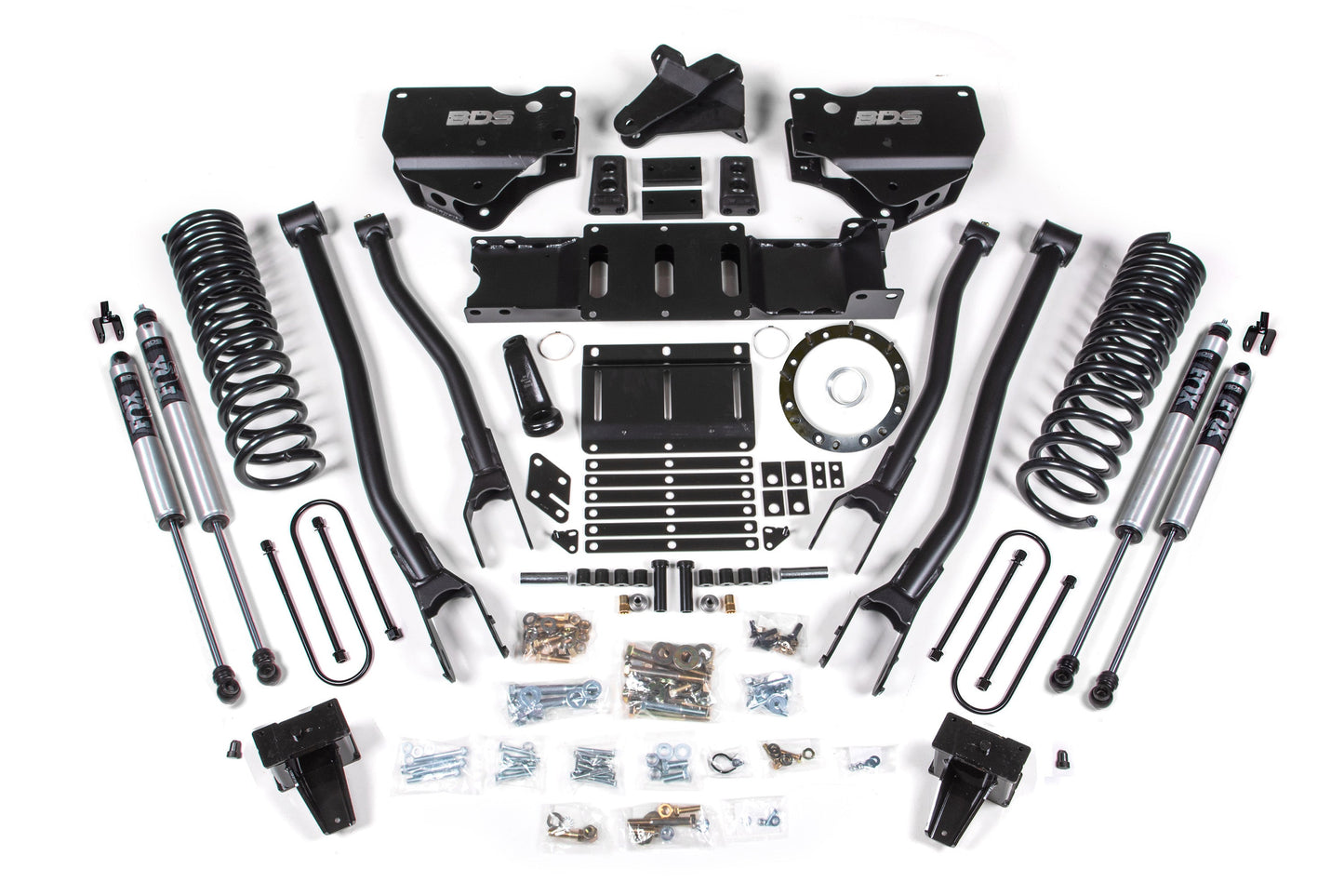 BDS Suspension 6 Inch Lift Kit w/ 4-Link | Ram 3500 (19-24) 4WD | Diesel