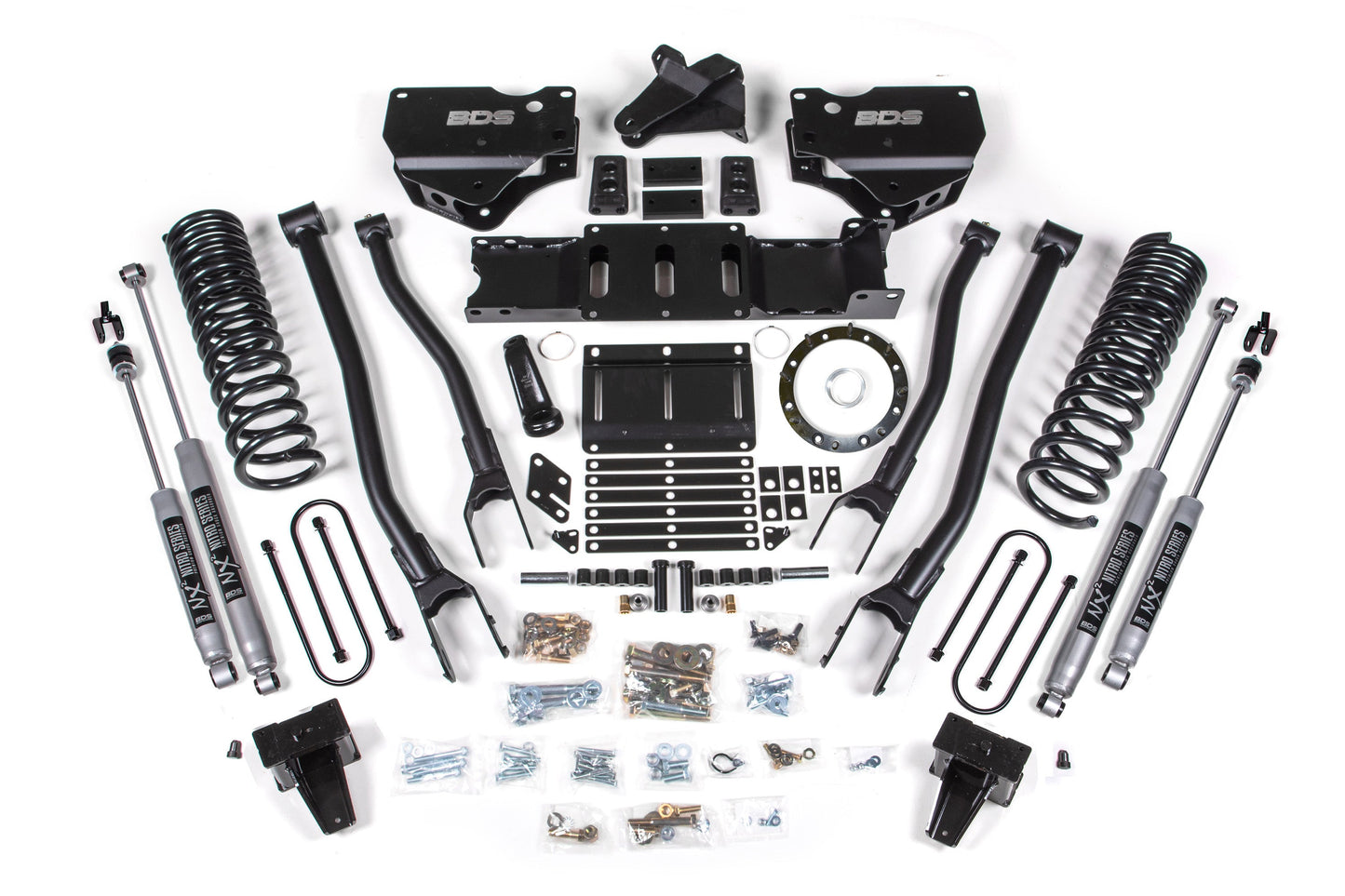 BDS Suspension 6 Inch Lift Kit w/ 4-Link | Ram 3500 (19-24) 4WD | Diesel