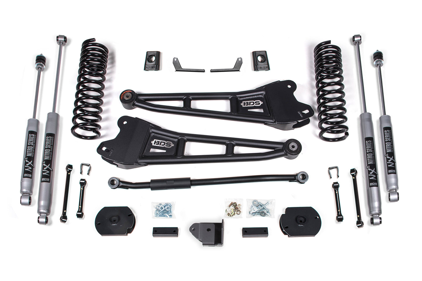 BDS Suspension 3 Inch Lift Kit | Ram 2500 w/ Rear Air Ride (19-24) 4WD | Diesel