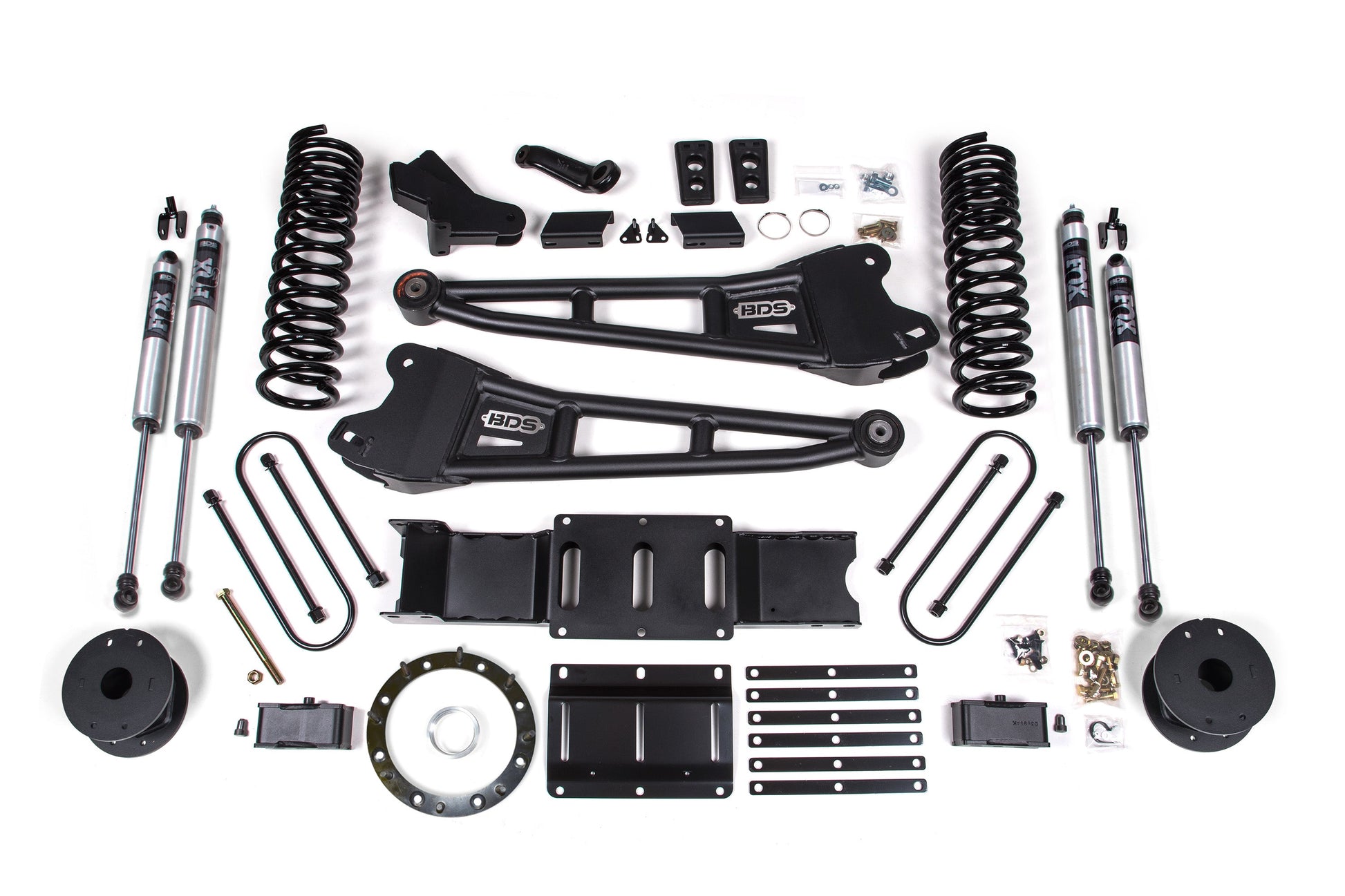 BDS Suspension 4 Inch Lift Kit w/ Radius Arm | Ram 3500 w/ Rear Air Ride (19-24) 4WD | Gas - Trucks R Us