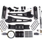 BDS Suspension 4 Inch Lift Kit w/ Radius Arm | Ram 3500 w/ Rear Air Ride (19-24) 4WD | Gas