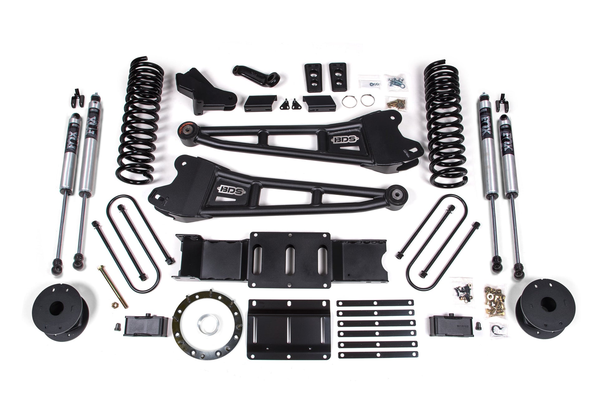 BDS Suspension 4 Inch Lift Kit w/ Radius Arm | Ram 3500 w/ Rear Air Ride (19-24) 4WD | Diesel - Trucks R Us