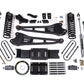 BDS Suspension 4 Inch Lift Kit w/ Radius Arm | Ram 3500 w/ Rear Air Ride (19-24) 4WD | Diesel