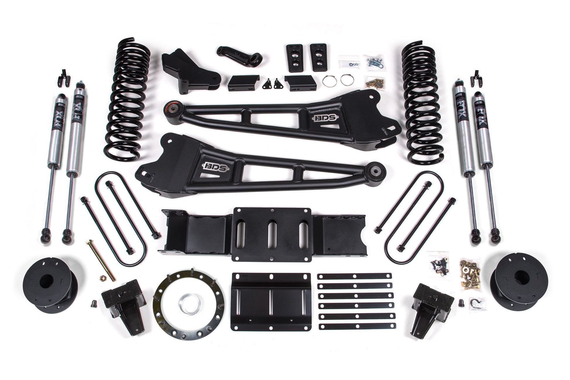 BDS Suspension 5.5 Inch Lift Kit w/ Radius Arm | Ram 3500 w/ Rear Air Ride (19-24) 4WD | Gas - Trucks R Us