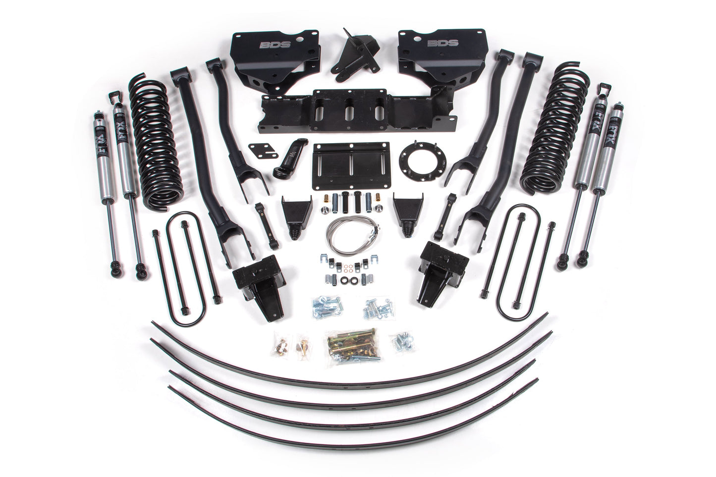 BDS Suspension 8 Inch Lift Kit w/ 4-Link | Ram 3500 (19-24) 4WD | Diesel