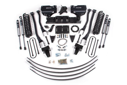 BDS Suspension 8 Inch Lift Kit w/ 4-Link | Ram 3500 (19-24) 4WD | Diesel
