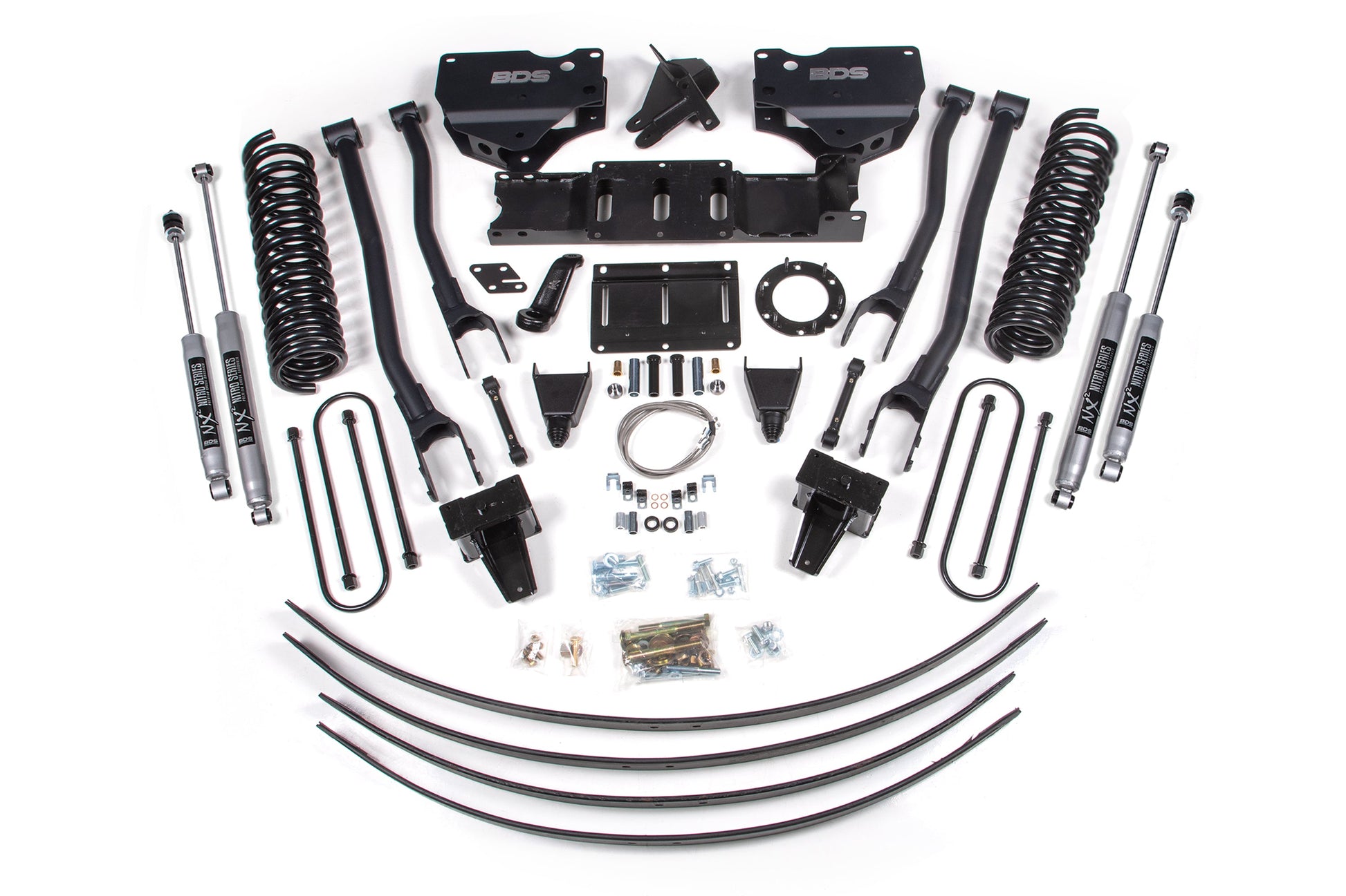 BDS Suspension 8 Inch Lift Kit w/ 4-Link | Ram 3500 (19-24) 4WD | Diesel - Trucks R Us
