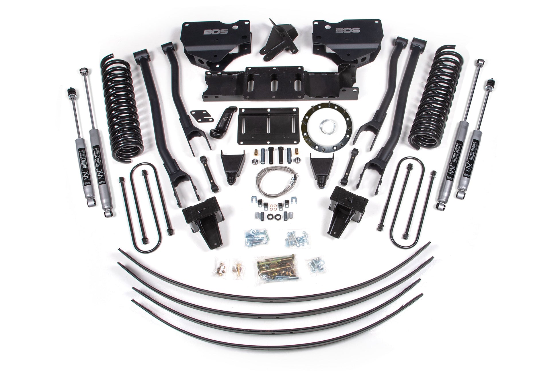 BDS Suspension 8 Inch Lift Kit w/ 4-Link | Ram 3500 (19-24) 4WD | Diesel - Trucks R Us