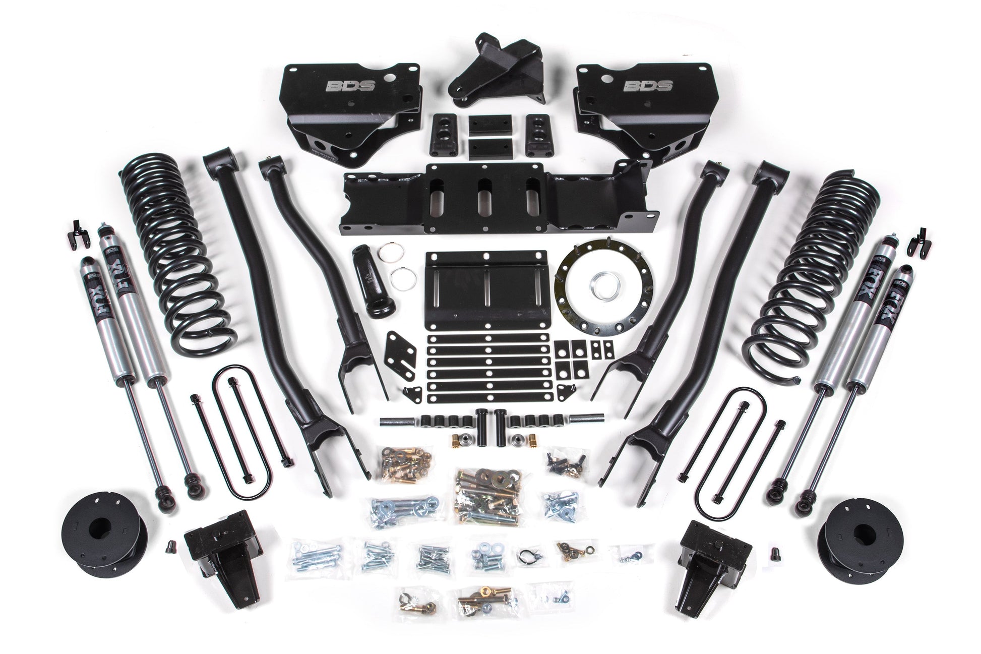 BDS Suspension 6 Inch Lift Kit w/ 4-Link | Ram 3500 w/ Rear Air Ride (19-24) 4WD | Diesel - Trucks R Us
