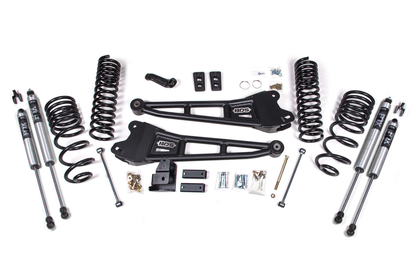 BDS Suspension 4 Inch Lift Kit w/ Radius Arm | Ram 2500 (14-18) 4WD | Gas