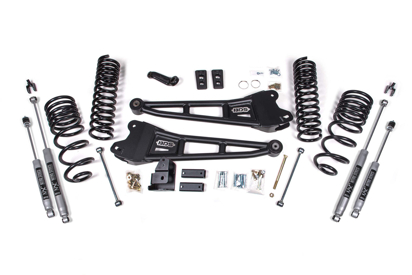 BDS Suspension 4 Inch Lift Kit w/ Radius Arm | Ram 2500 (14-18) 4WD | Gas - Trucks R Us