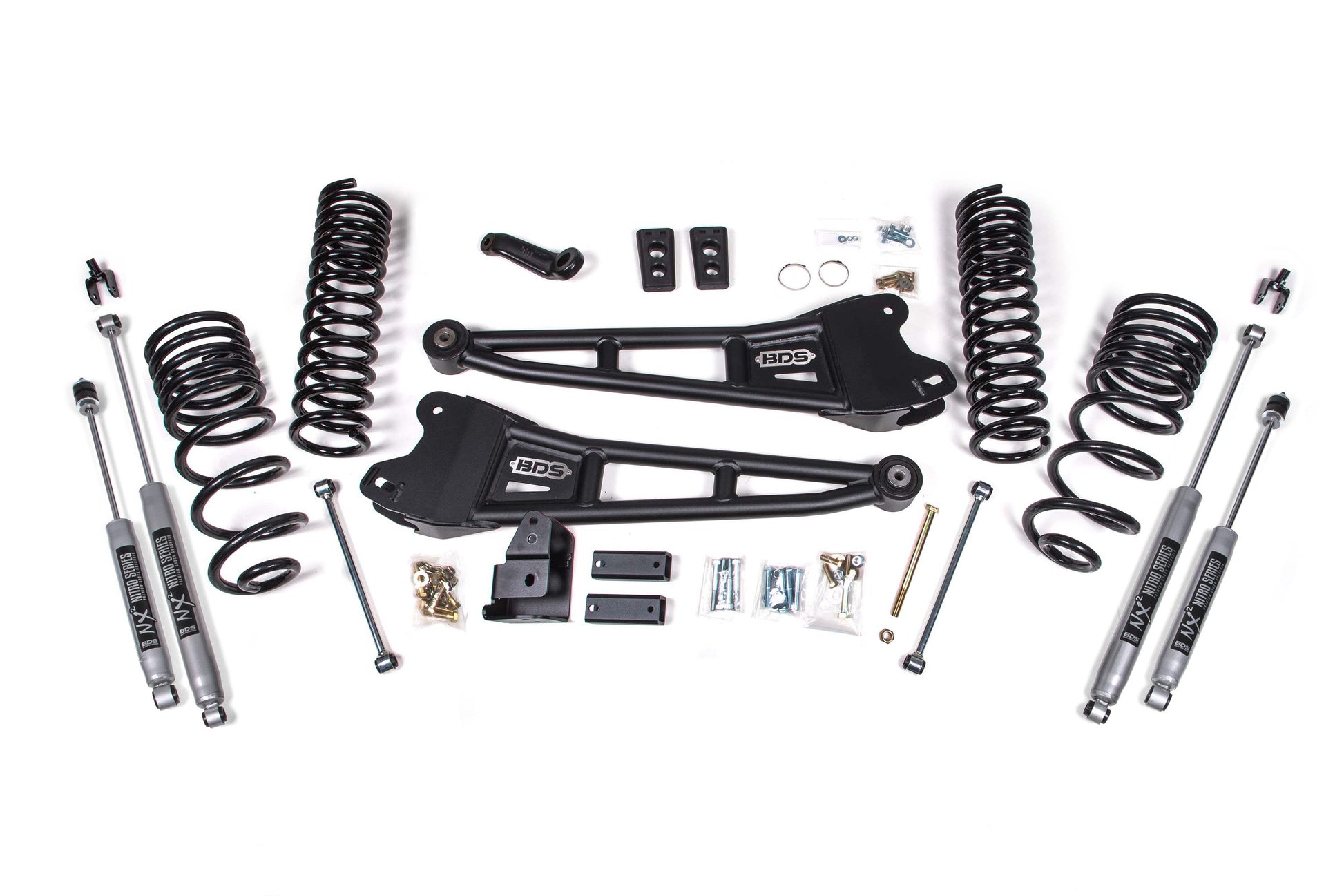 BDS Suspension 4 Inch Lift Kit w/ Radius Arm | Ram 2500 (14-18) 4WD | Gas - Trucks R Us