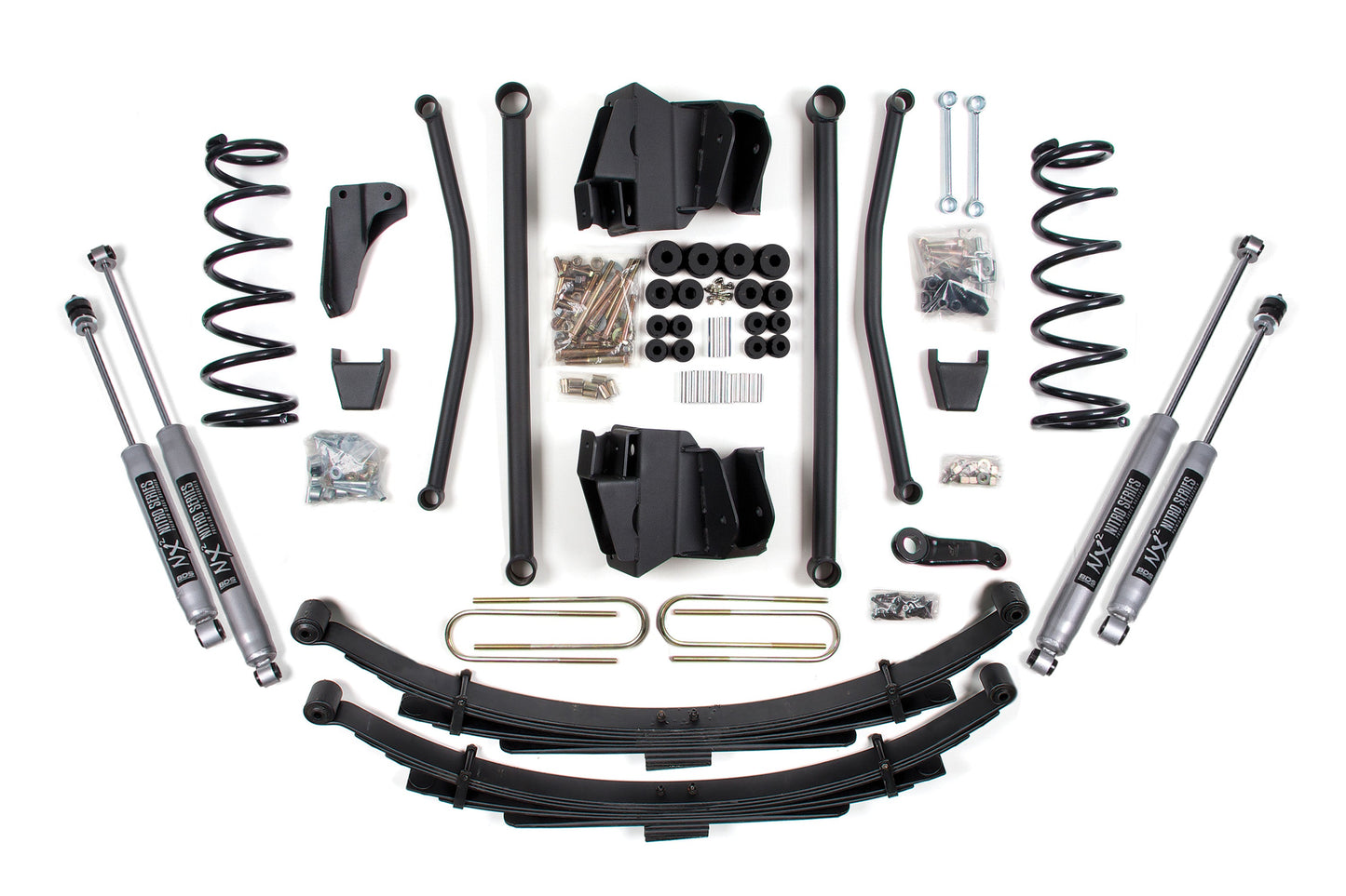 BDS Suspension 4 Inch Lift Kit | Long Arm | Dodge Ram 2500 Power Wagon (2008) 4WD | Gas - Trucks R Us