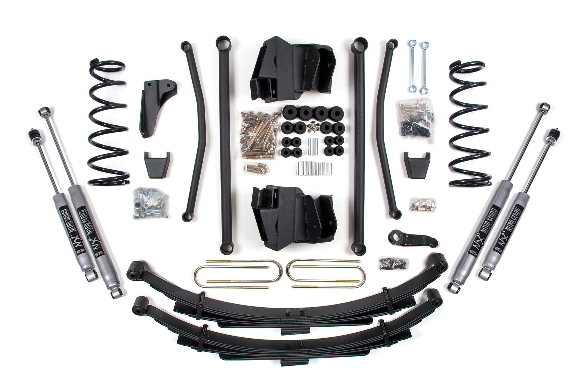 BDS Suspension 4 Inch Lift Kit | Long Arm | Dodge Ram 2500 Power Wagon (2008) 4WD | Gas - Trucks R Us