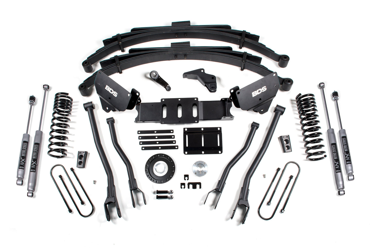 BDS Suspension 6 Inch Lift Kit w/ 4-Link | Ram 3500 (13-18) 4WD | Diesel - Trucks R Us