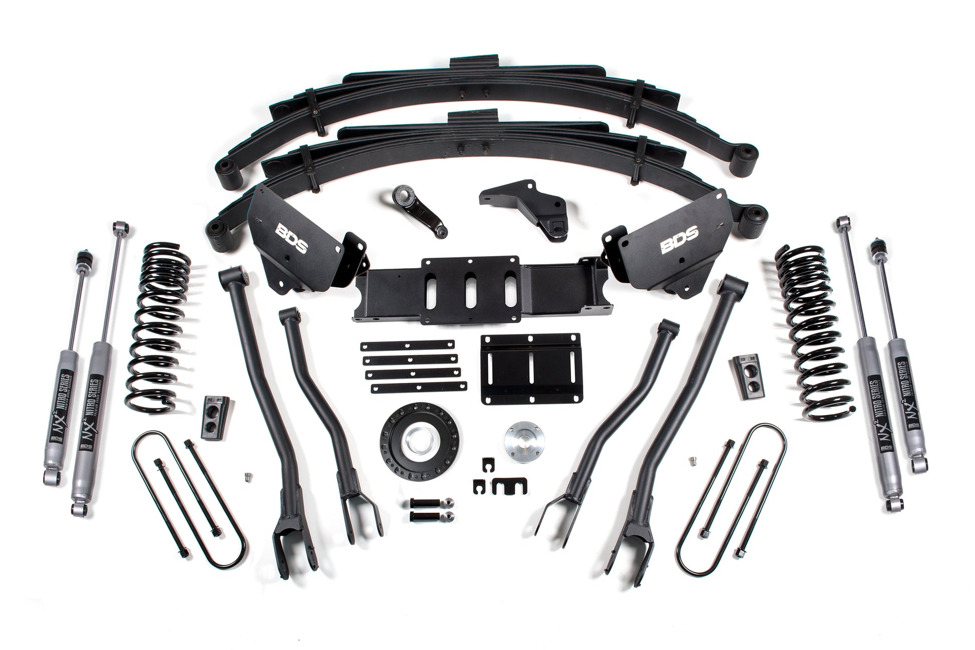 BDS Suspension 6 Inch Lift Kit w/ 4-Link | Ram 3500 (13-18) 4WD | Diesel - Trucks R Us