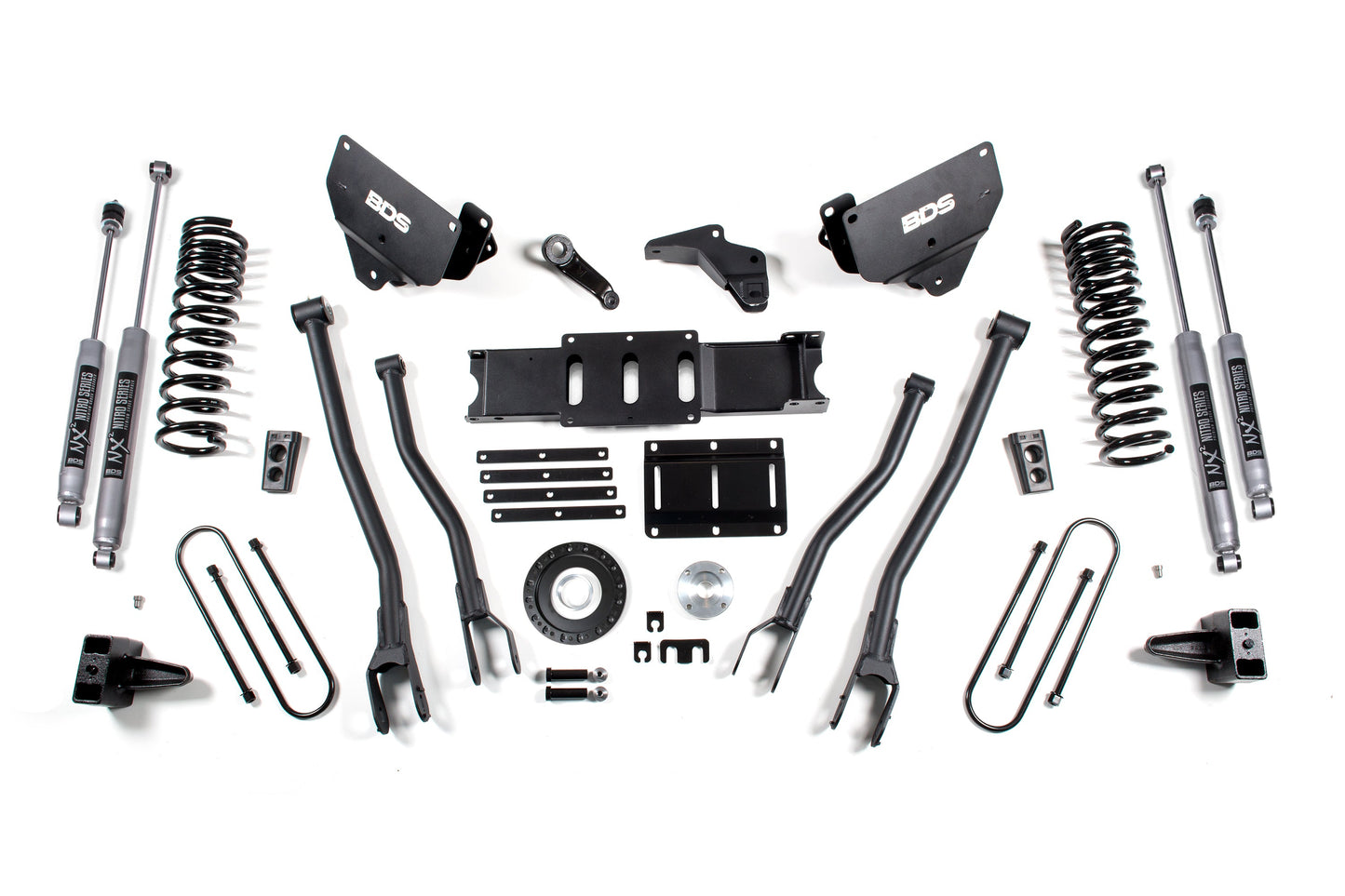 BDS Suspension 6 Inch Lift Kit w/ 4-Link | Ram 3500 (13-18) 4WD | Diesel - Trucks R Us