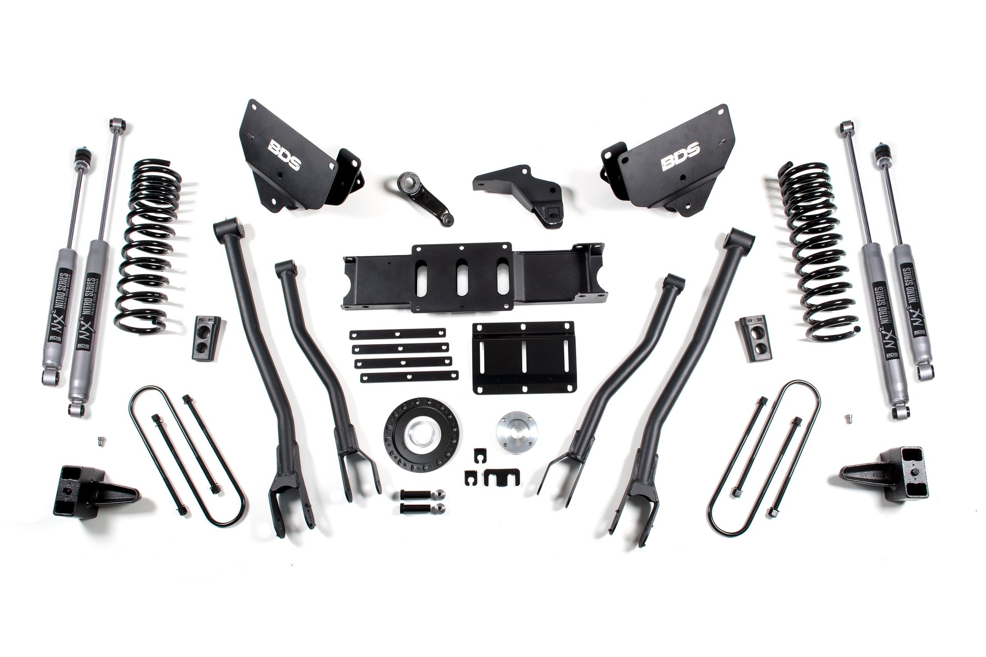 BDS Suspension 6 Inch Lift Kit w/ 4-Link | Ram 3500 (13-18) 4WD | Diesel - Trucks R Us